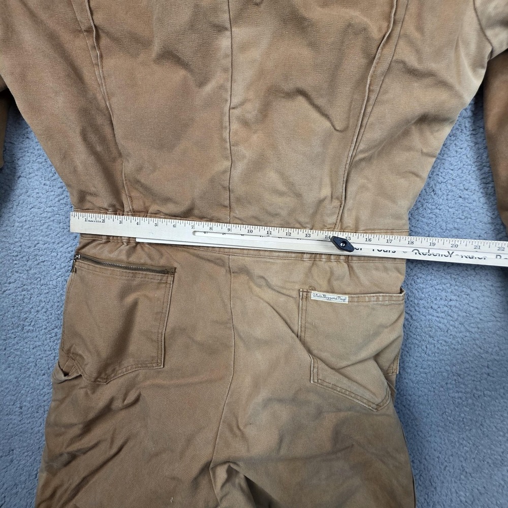 Vintage Walls Blizzard Pruf Coveralls Mens Large Insulated Side‎ Zip USA 80s - Picture 12 of 15